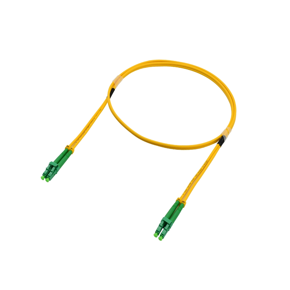 Fiber Optic Patch Cable|Fiber Optic Patchcord LC/APC-LC/APC Single Mode OS2 Corning Ultra Duplex 2.0mm Flame Retardant LSZH 1m(3ft)